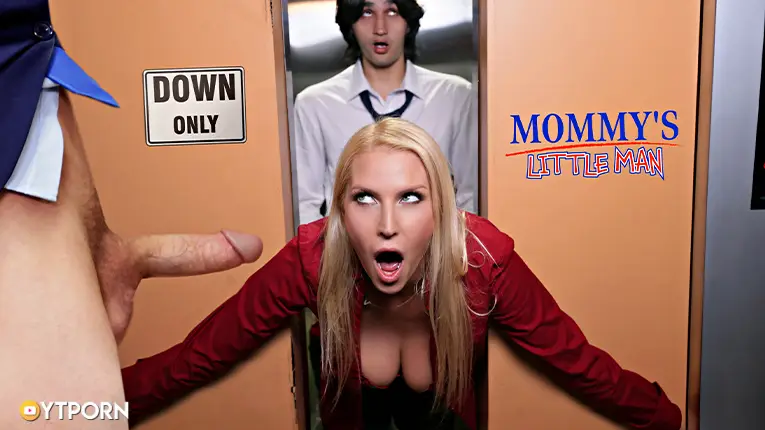 (Mommys Little Man) Stuck and Double Teamed in the Elevator Full Video » OGPorn